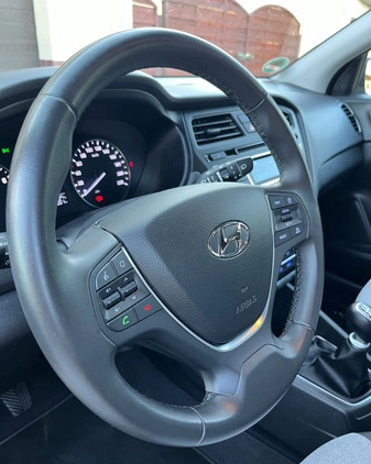 Hyundai i20 cena 42900 przebieg: 18000, rok produkcji 2015 z Pisz małe 407